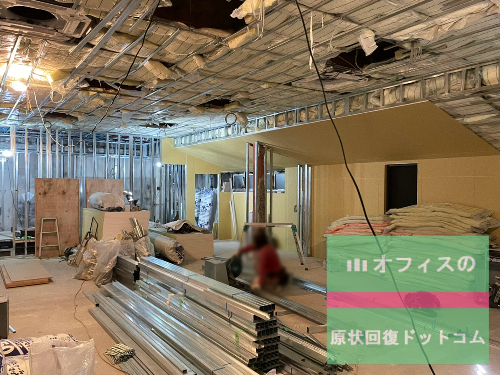 体操ジム施設の施工写真その7
